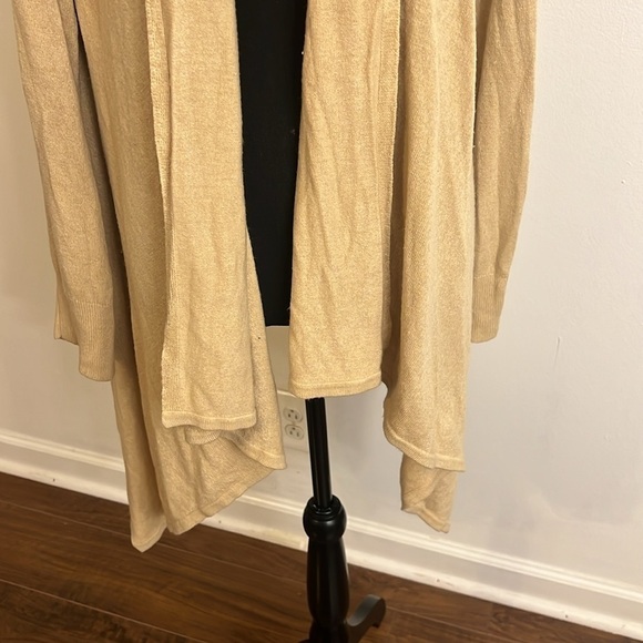 TeX Max Azria Waterfall Sweater Cardigan, Sz. L. - Picture 3 of 7